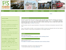 Tablet Screenshot of farmsforschools.org.uk